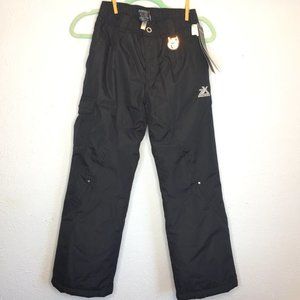 ZeroXposur, NWT, boy's sz M 10/12 black snow pants